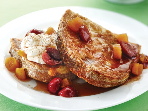 Image placeholder title French Toast with Dark Cherry Citrus Topping