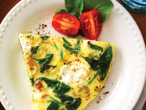 Image placeholder title Ricotta & Spinach Frittata