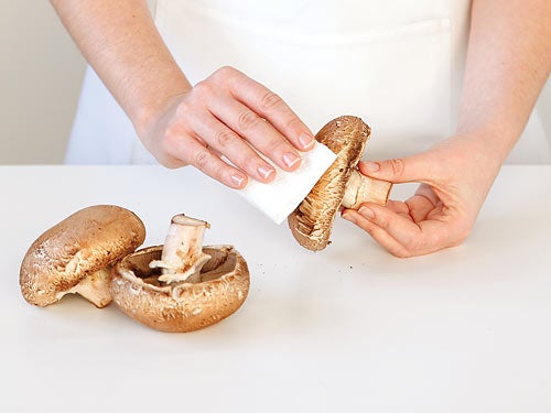 How to Prep Portobello Mushrooms