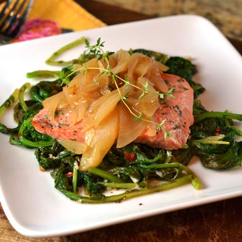 Apple Dijon Salmon Recipe