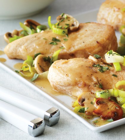 Chicken Fricassee with Tarragon image Chicken Fricassee with Tarragon recipe