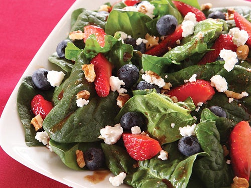 Mega Berry Antioxidant Spinach Salad Mega Berry Antioxidant Spinach Salad
