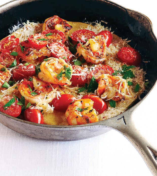 Shrimp Scampi Flatbread Shrimp Scampi Flatbread