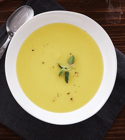 Vegan Potato Leek Soup image Vegan Potato Leek Soup recipe