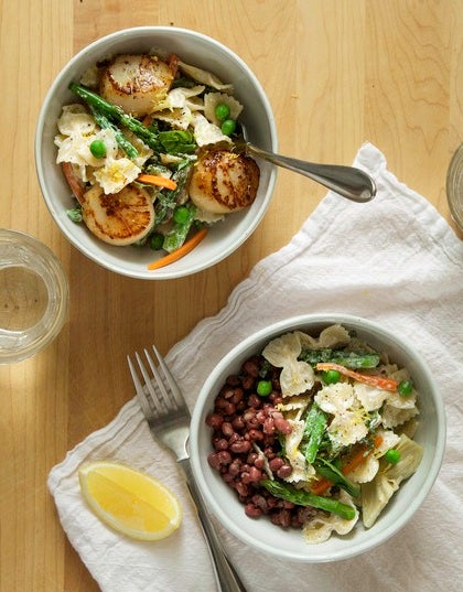 Lemony Bow-Tie Pasta
