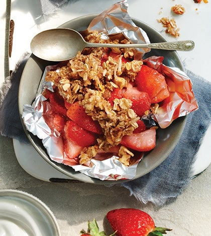 Strawberry Coconut Crisp image None