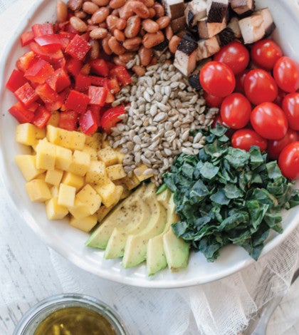 Portobello & Adzuki Bean Salad image None