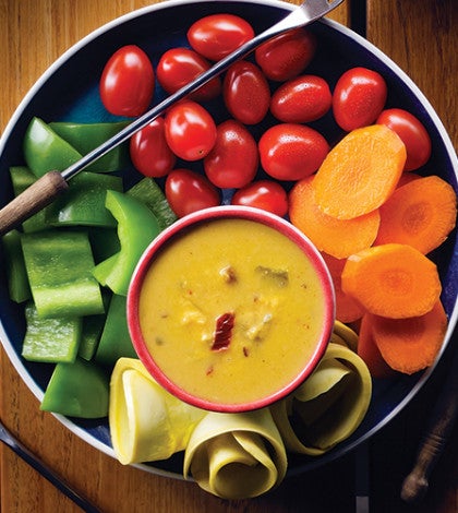 Grilled Chile-Spiked Cheese Fondue image None