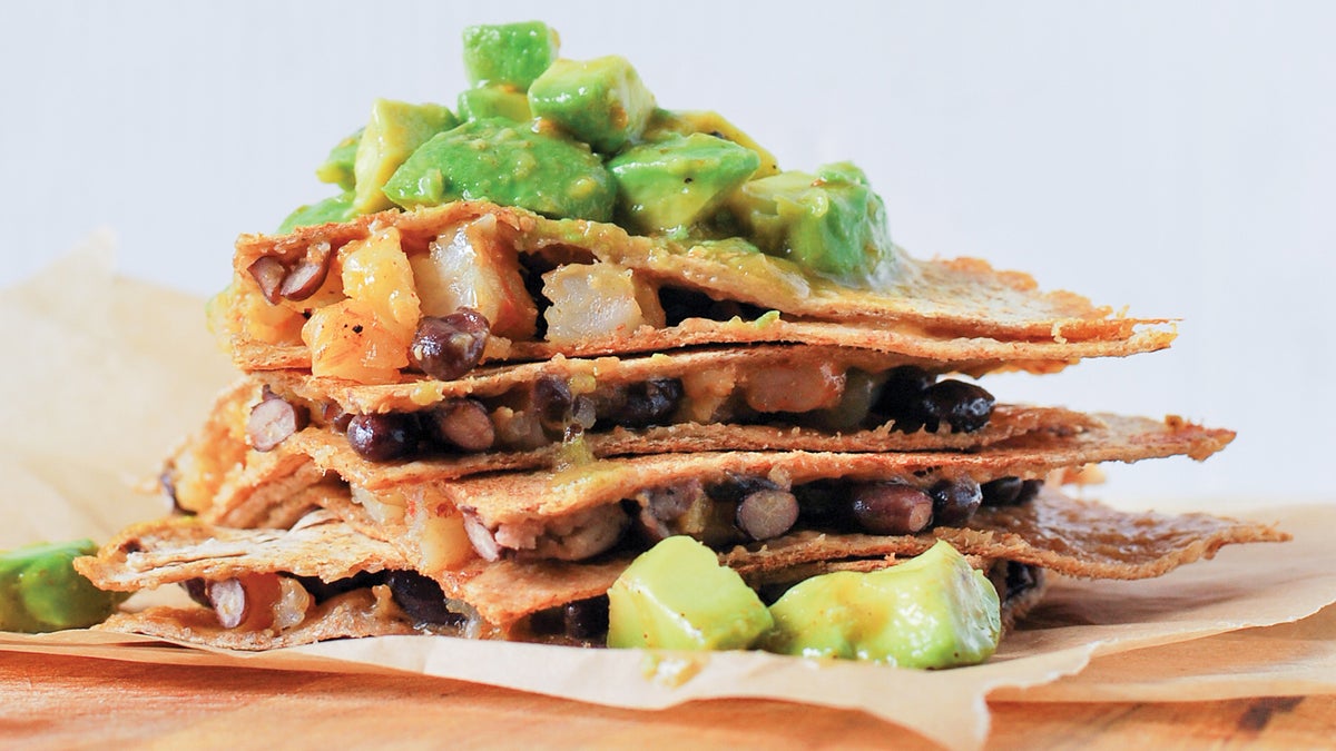 Chipotle Shrimp Quesadillas