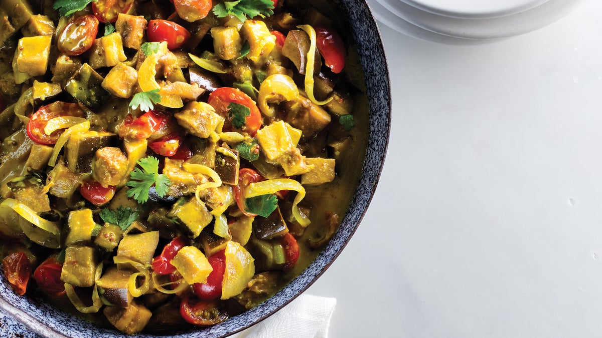 Eggplant Coconut Curry Recipe