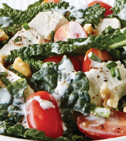 Hail Kale Chicken Caesar with Creamy Chive Dressing image None