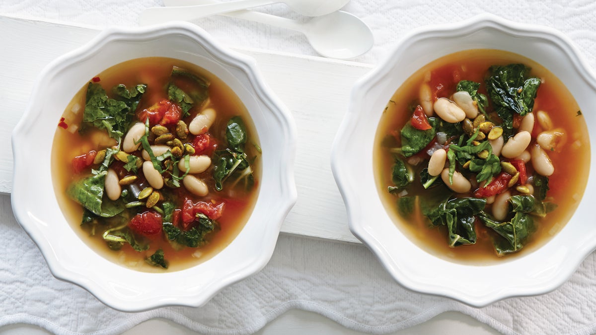 Greens & Beans Soup Recipe