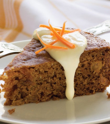 Carrot Cake with Cream Cheese Honey Drizzle image None
