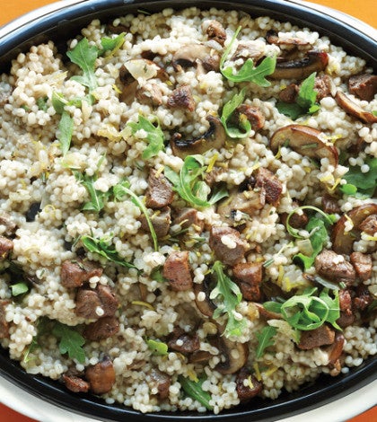 Lamb & Mushroom Barley Risotto image None