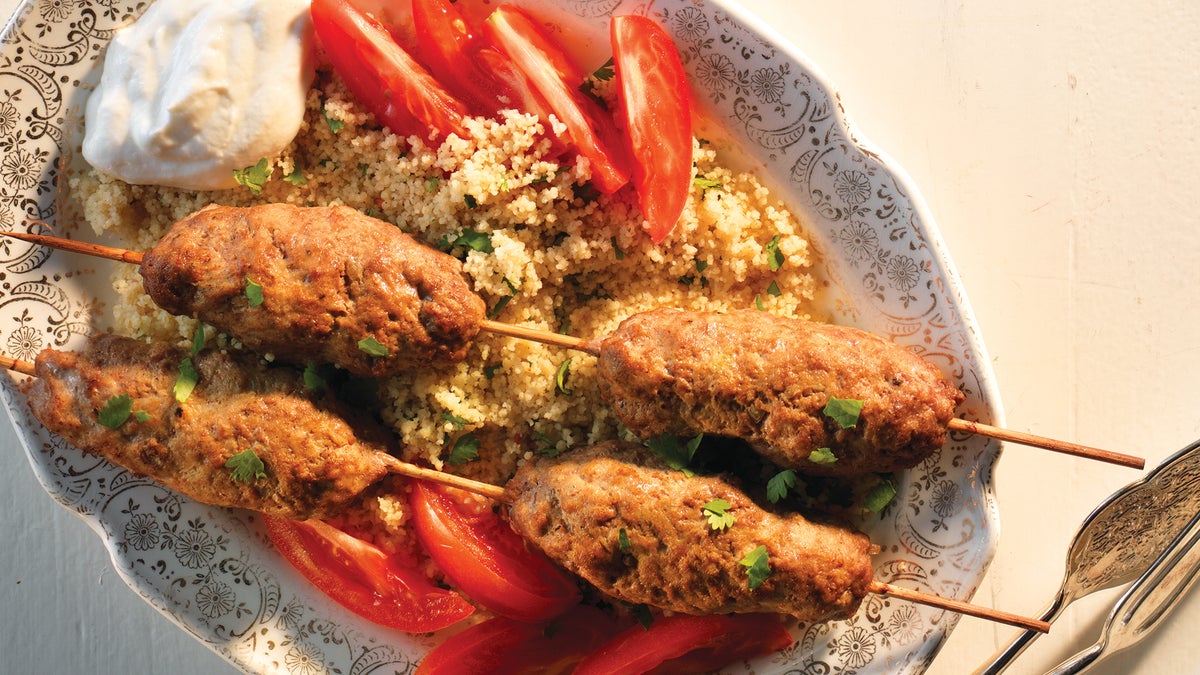 Turkish Kebabs Recipe Ground Turkey Kebob Recipe
