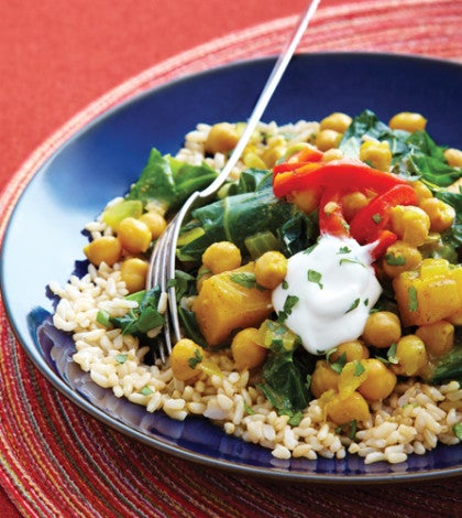 Slow-Cooked Curried Chickpeas image None
