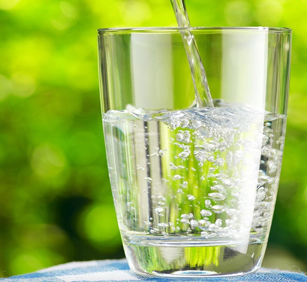 water drinking water is a huge part of eating clean