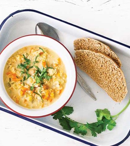Carrot Cumin Coconut Soup image None