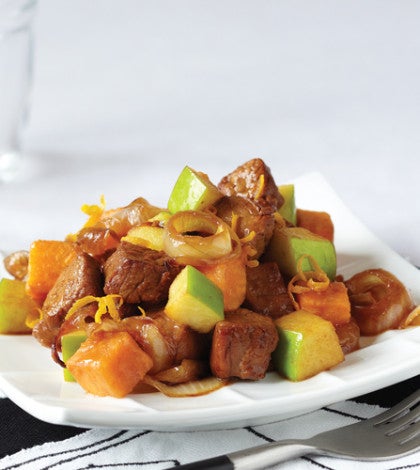 Island Pork & Sweet Potato Toss image None