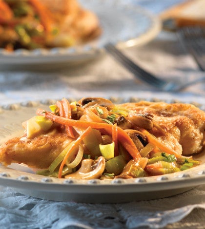 Lemon Tarragon Chicken Fricassee image None