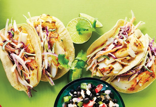 Fish Tacos Slide Grilled Fish Tacos with Jalapeno Slaw