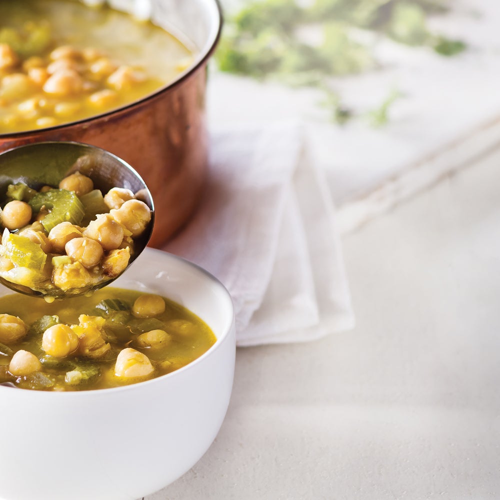 Lemony Chickpea Soup-image