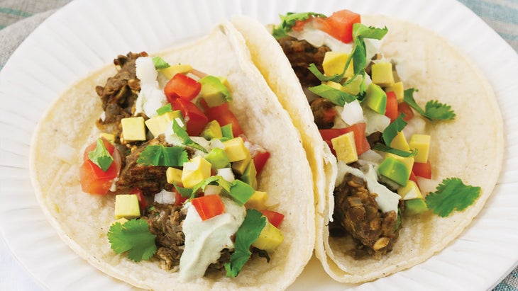 Spicy Lentil Meatball Tacos Lentil Meatball Taco recipe