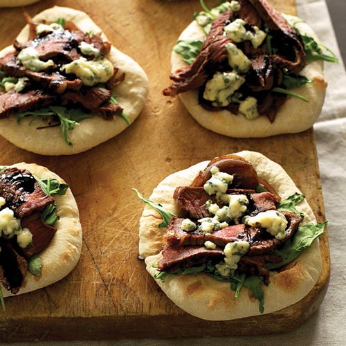 mini-steak-pizza