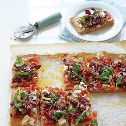 Mushroom Radicchio Pizzetta Mushroom Radicchio Pizzetta