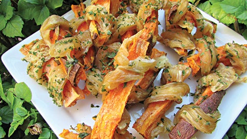 Chicken and sweet potato dog food recipe