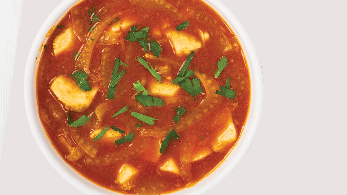 Seafood, Fennel & Tomato Soup