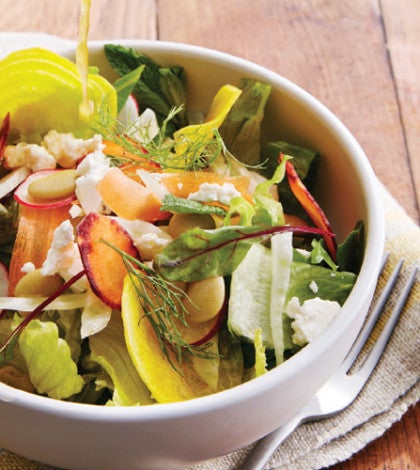 The Riviera Salad with Champagne Vinaigrette image None