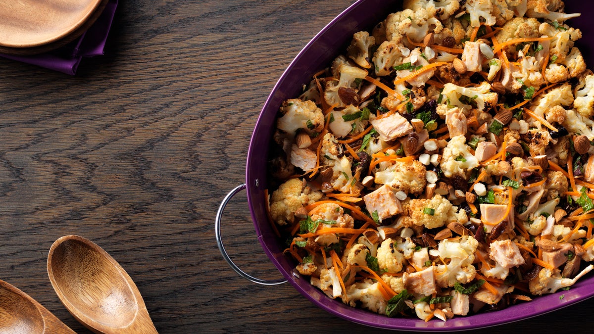 Roasted Cauliflower & Tuna Salad