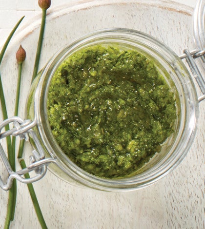 Chive & Macadamia Nut Pesto image None