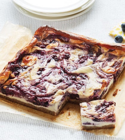 Blueberry Cheesecake Squares image None