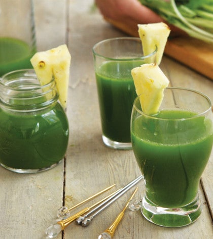 Dandelion Green Pineapple Smoothie image None