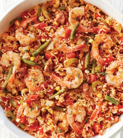 Shrimp, Sausage & Veggie Jambalaya image None