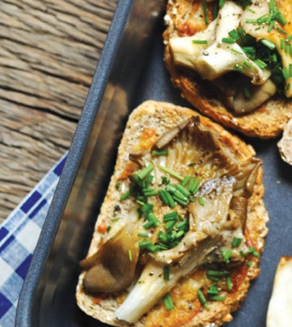 The Hipster with Mushrooms, Truffle Oil and Gruyère image None