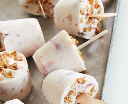 Yogurt and Granola Ice Pops image None