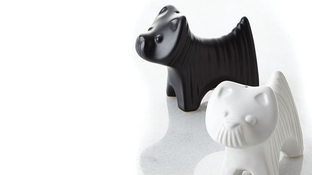 dog salt pepper shakers