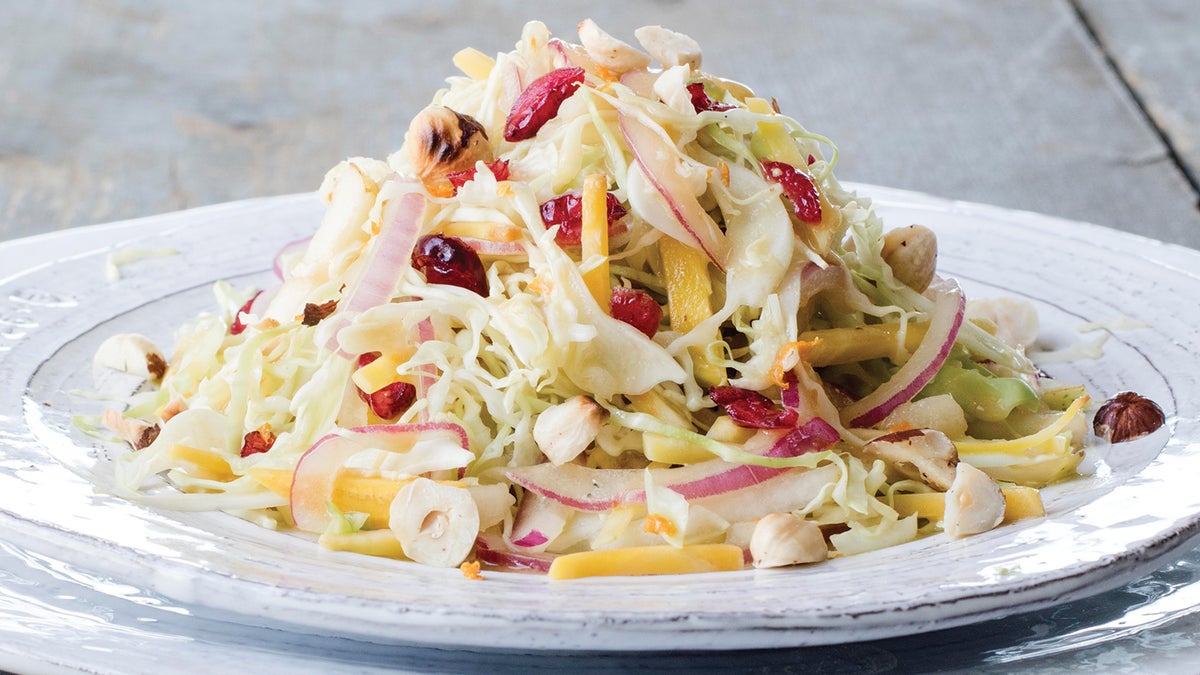 Holiday Coleslaw with Orange Vinaigrette Recipe