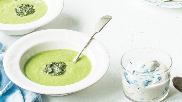 Pea Soup recipe with spirulina Pea Soup recipe with spirulina