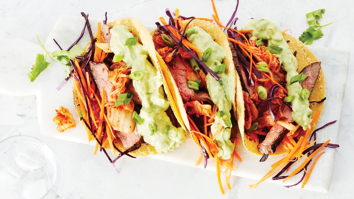 Korean Steak Tacos Recipe Clean Taco Recipes