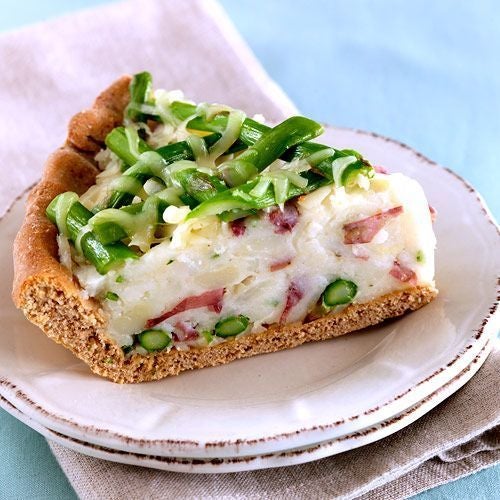 Roasted Asparagus & Herbed Potato Pie