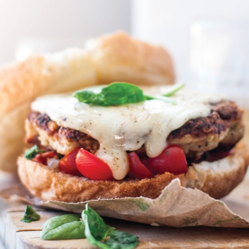 DSC_2410_resized1 Chicken Bruschetta Burger Recipe