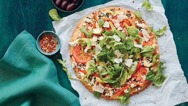 Grilled Veggie Flatbread