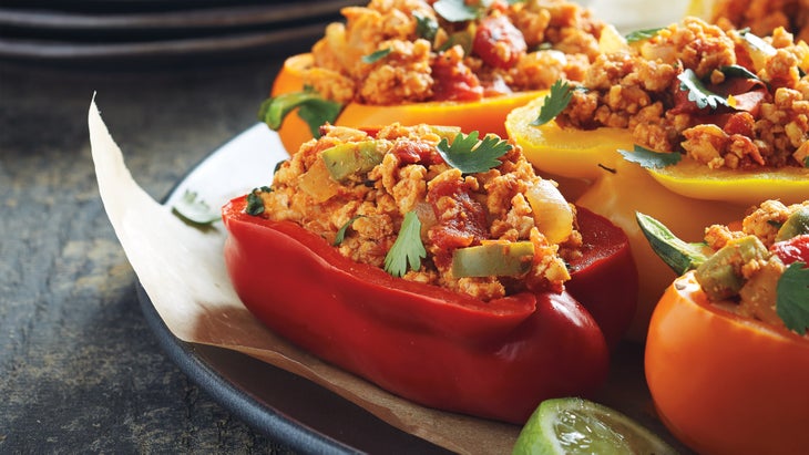 Mexican Chicken Stuffed Peppers Mexican Chicken Stuffed Peppers recipe