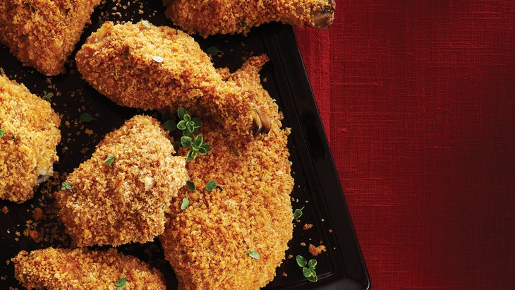 Oven-Baked Crispy Chicken Oven-Baked Crispy Chicken
