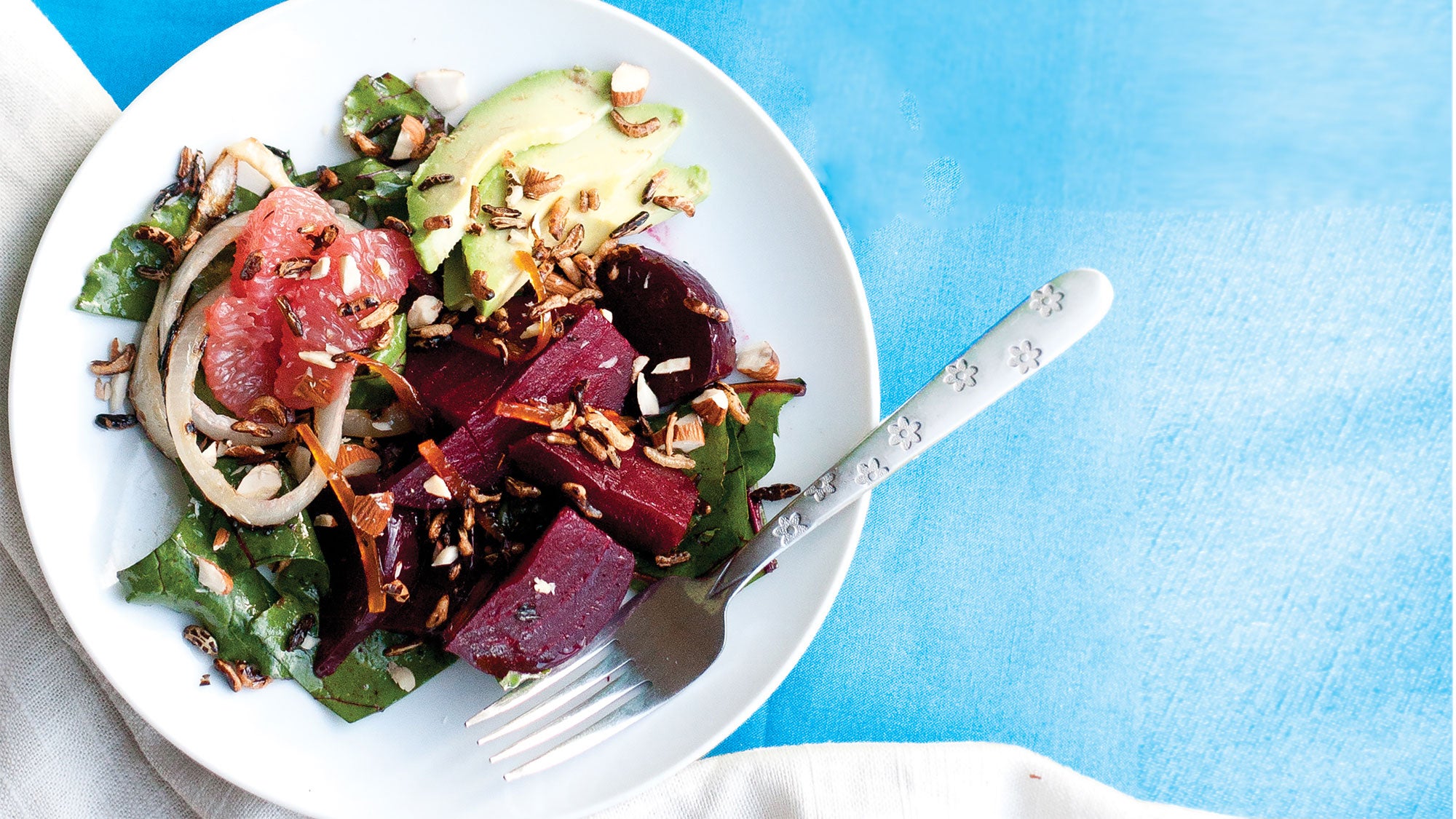 Warm Salt-Baked Beet Salad