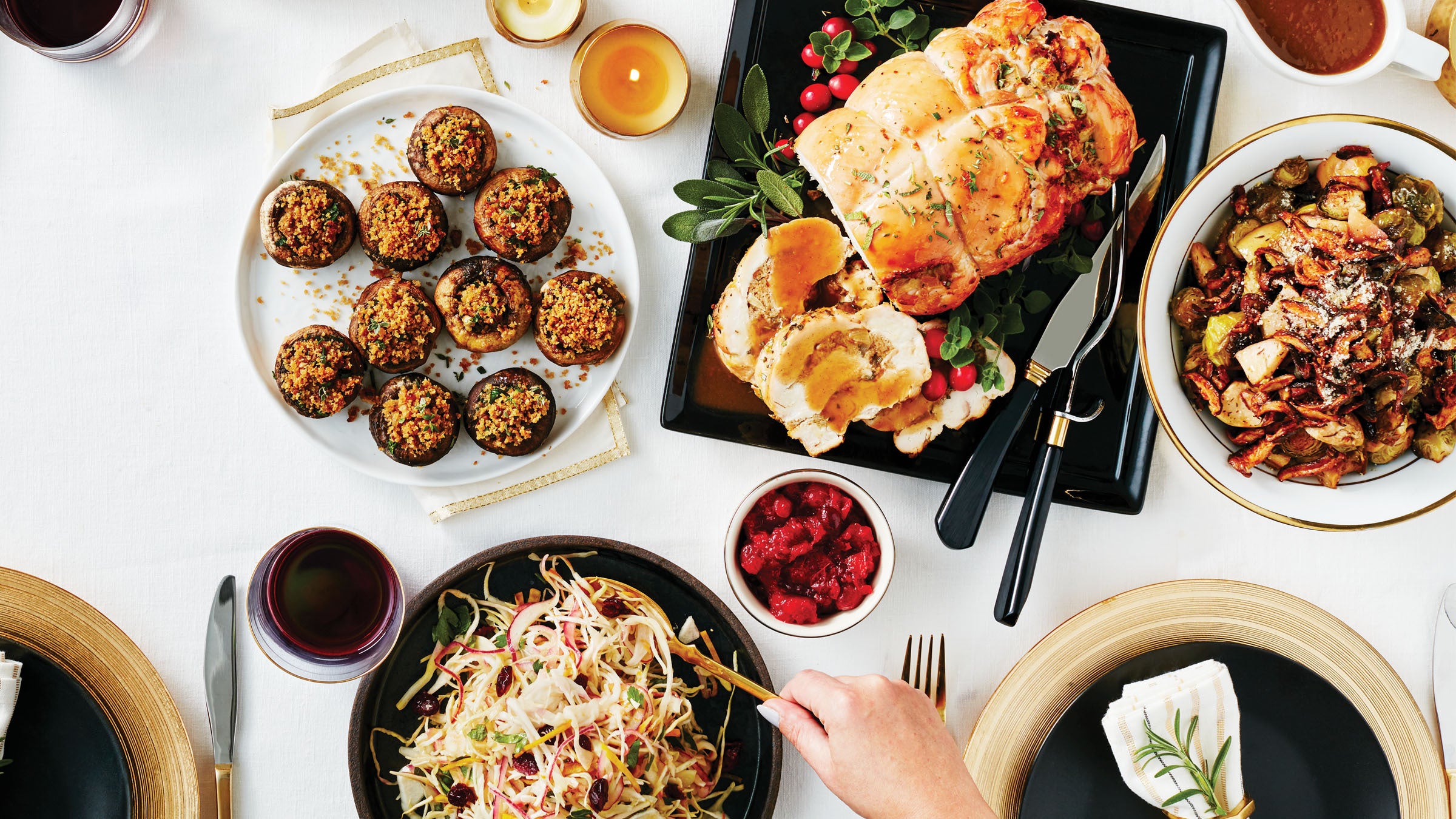 Healthier Holiday Spread